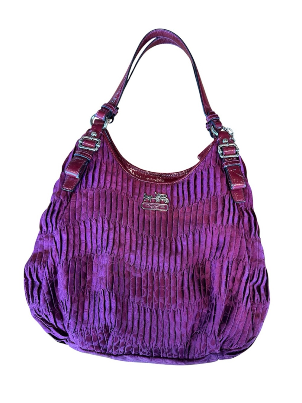 Coach Madison Gathered Maggie Shoulder Bag